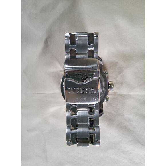 Invicta Pro Diver Chronograph Flame Fusion Crystal Blue Dial Stainless Watch main image 5